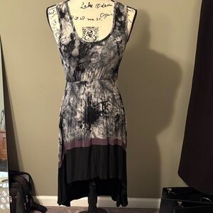 Tie Dye hi low  Dress